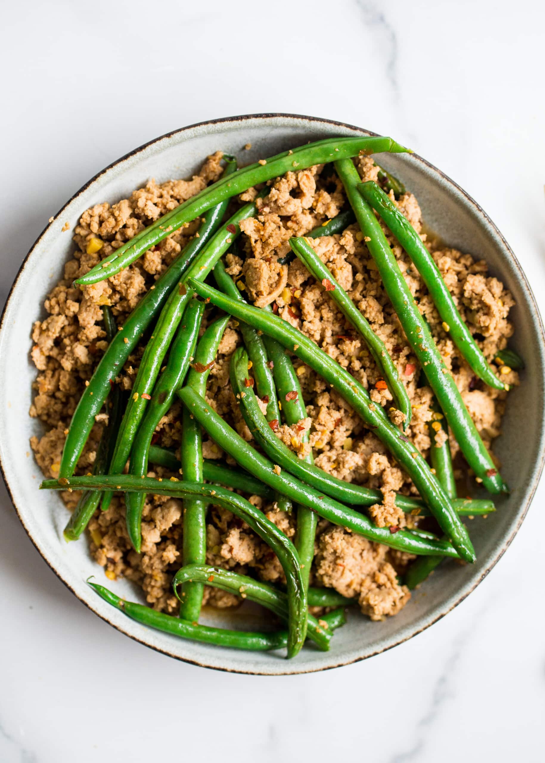 Ground Turkey & Green Beans