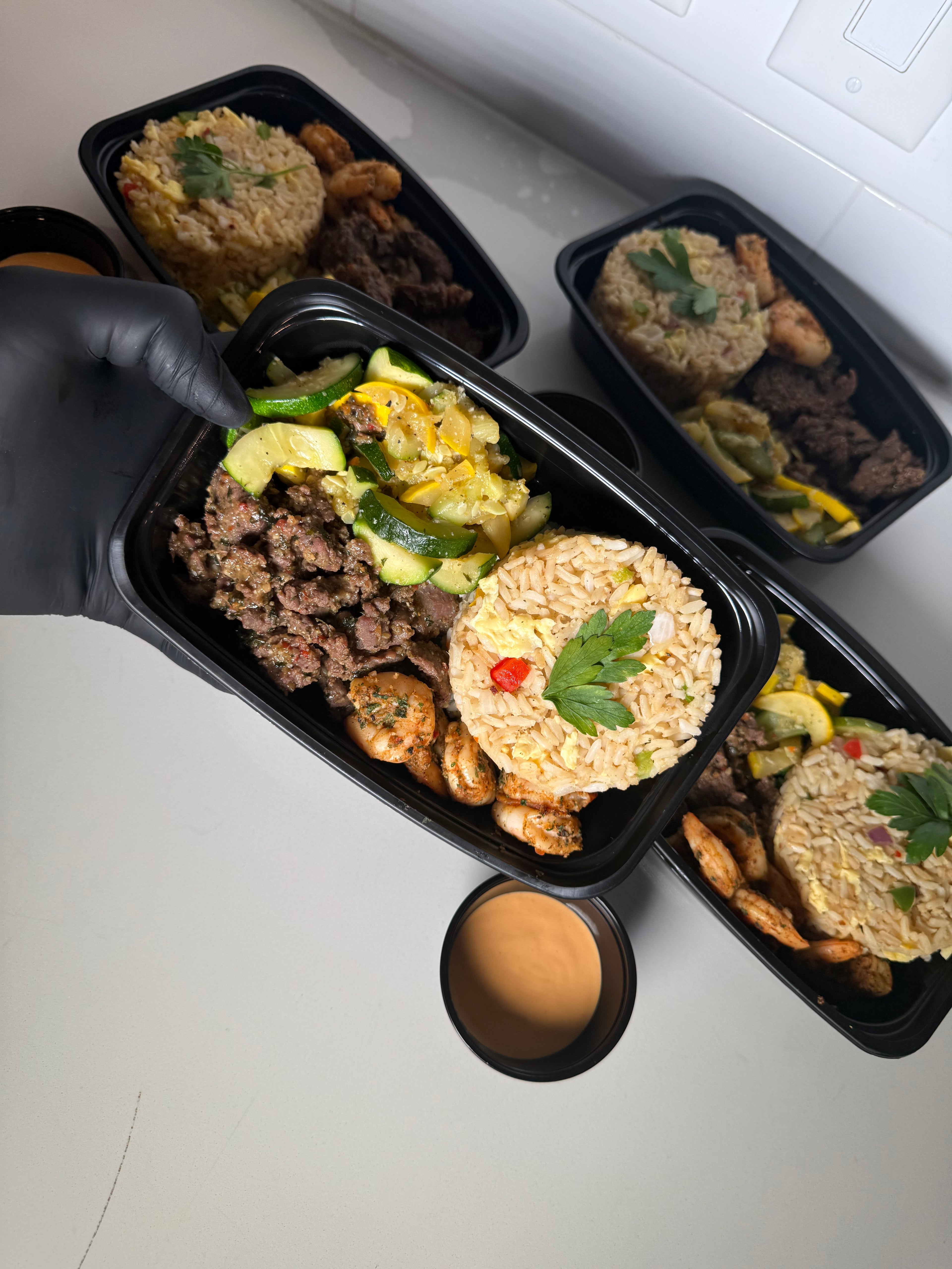 Hibachi Steak and Shrimp Bowl